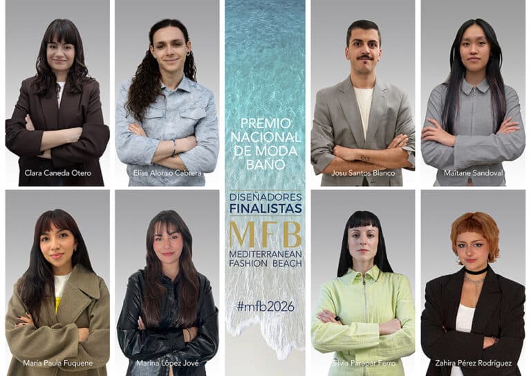 MFB revela el talento que definirá el futuro: ocho finalistas competirán por el Premio Nacional de Moda Baño 2026